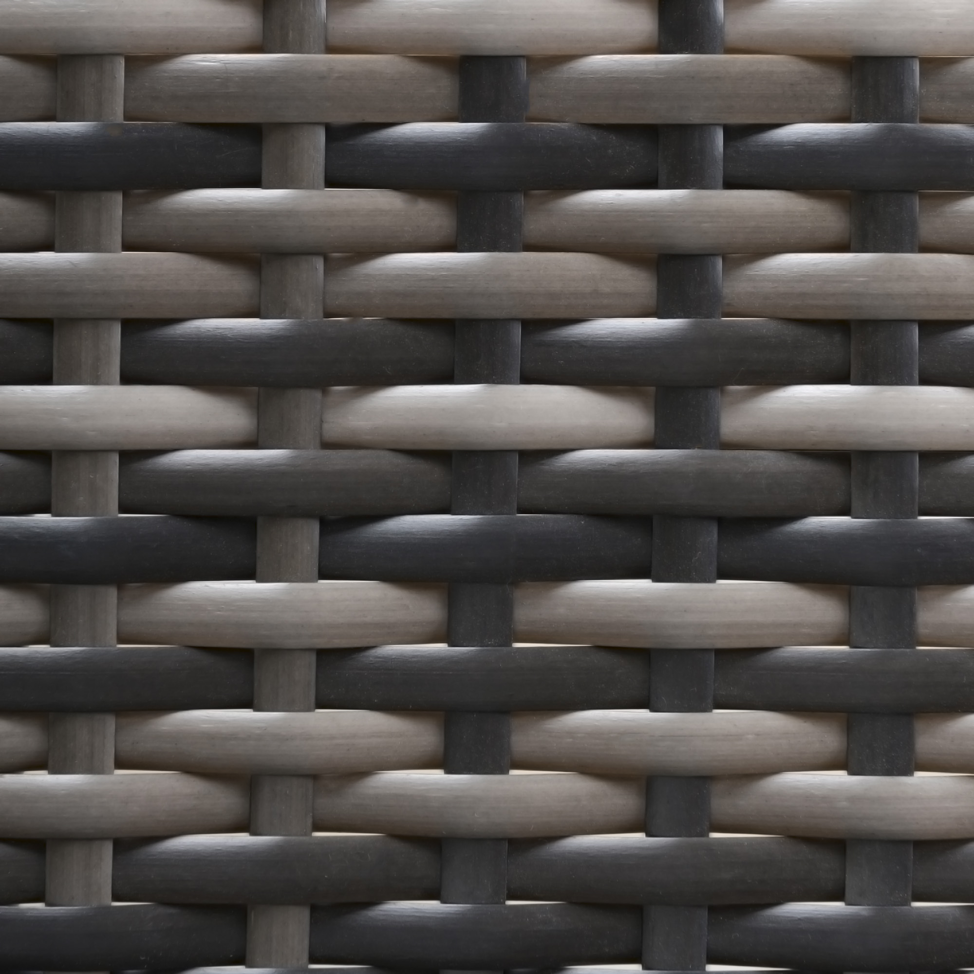  Scaun de Gradina si de Exterior din Ratan cu Cotiere si Perne Gri [7]