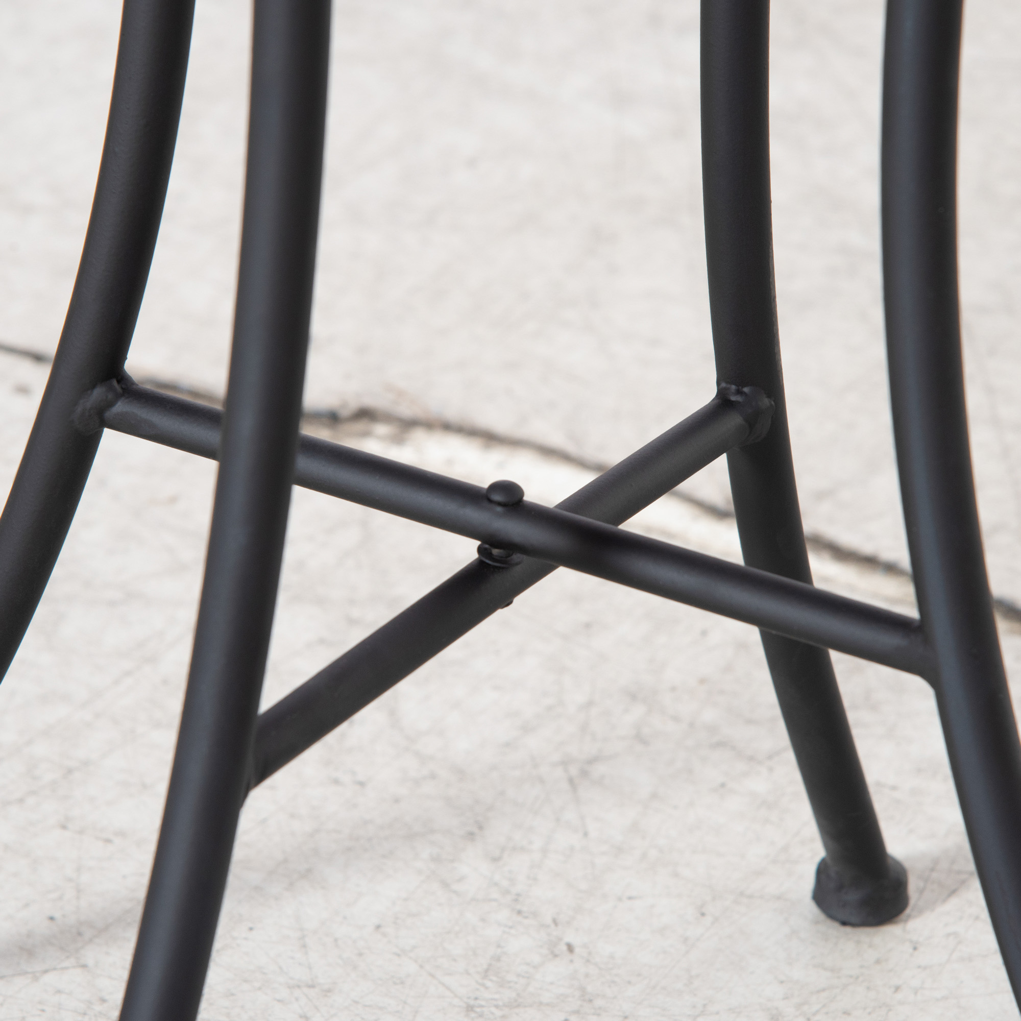 Masuta de Gradina Rotunda din Metal  cu Blat din Ceramica, Design tip Mozaic, Ф35,5x53,5 cm, Albastru [8]