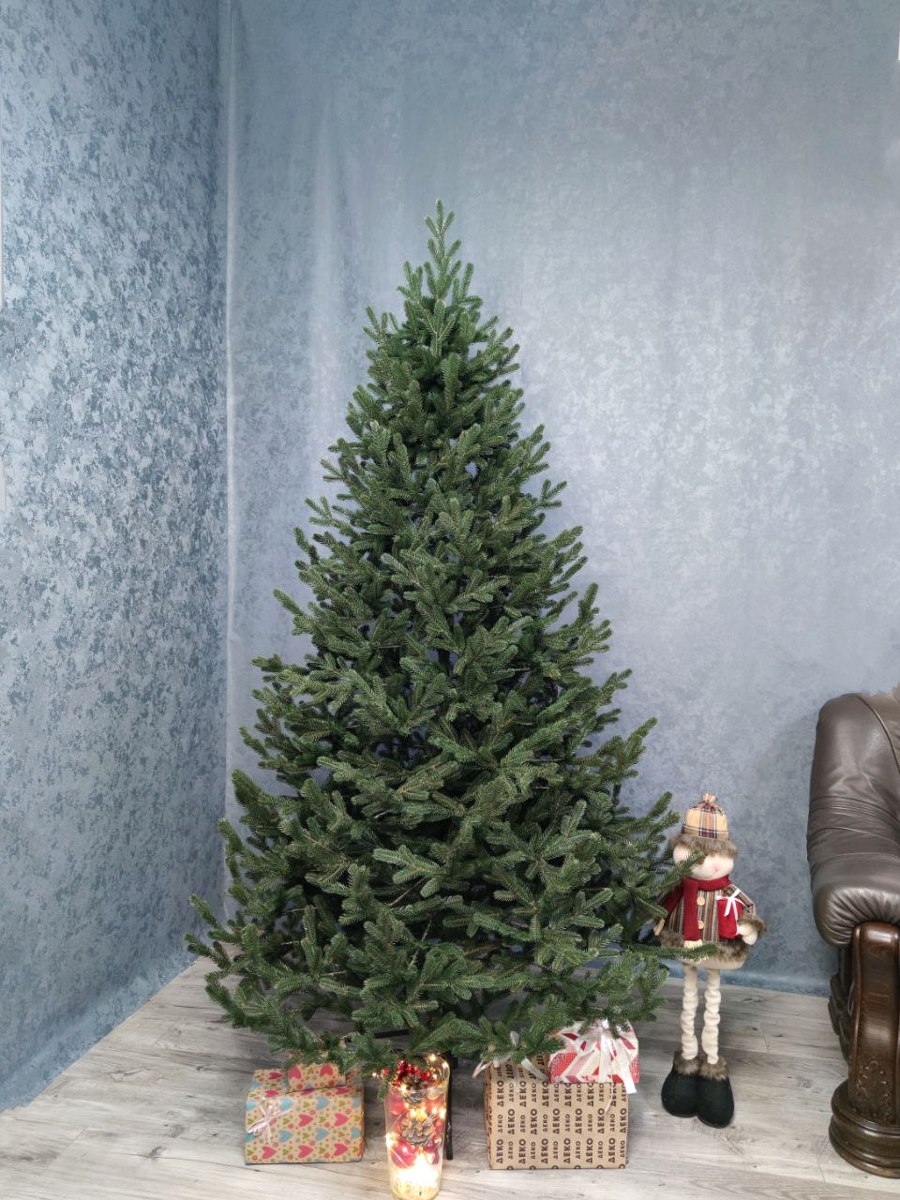 Brad artificial Christmas Deluxe by Sersimo, Viena verde, 3D, 210cm [5]