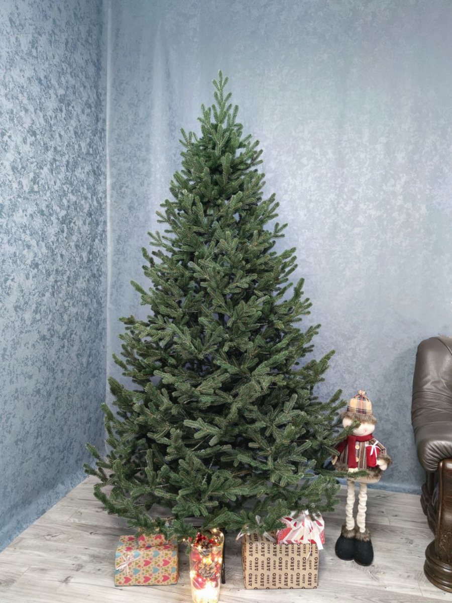Brad artificial Christmas Deluxe by Sersimo, Viena verde, 3D, 210cm [7]