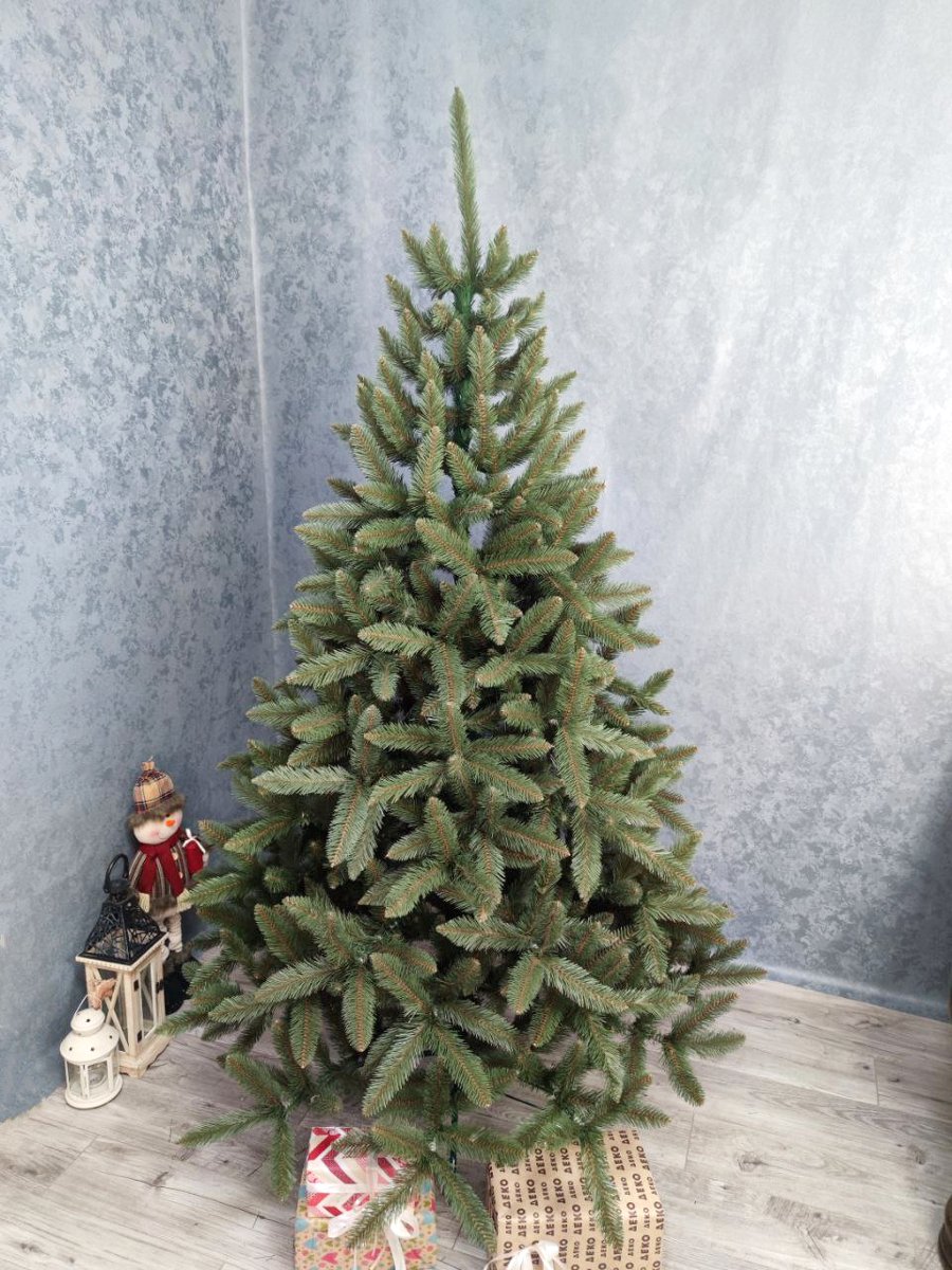 Brad artificial Christmas Deluxe by Sersimo, Victoria verde, 2D, 200cm [2]