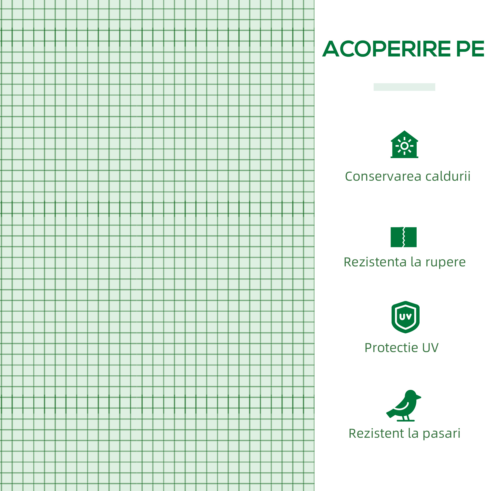  Sera Mica 2 Niveluri - Balcon/Gradina, Cu PE Transparent [3]