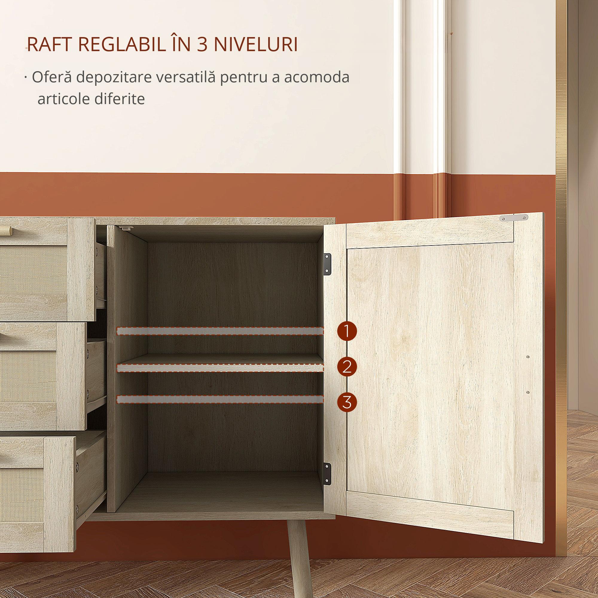  Dulap Depozitare Boho cu 3 Sertare [6]