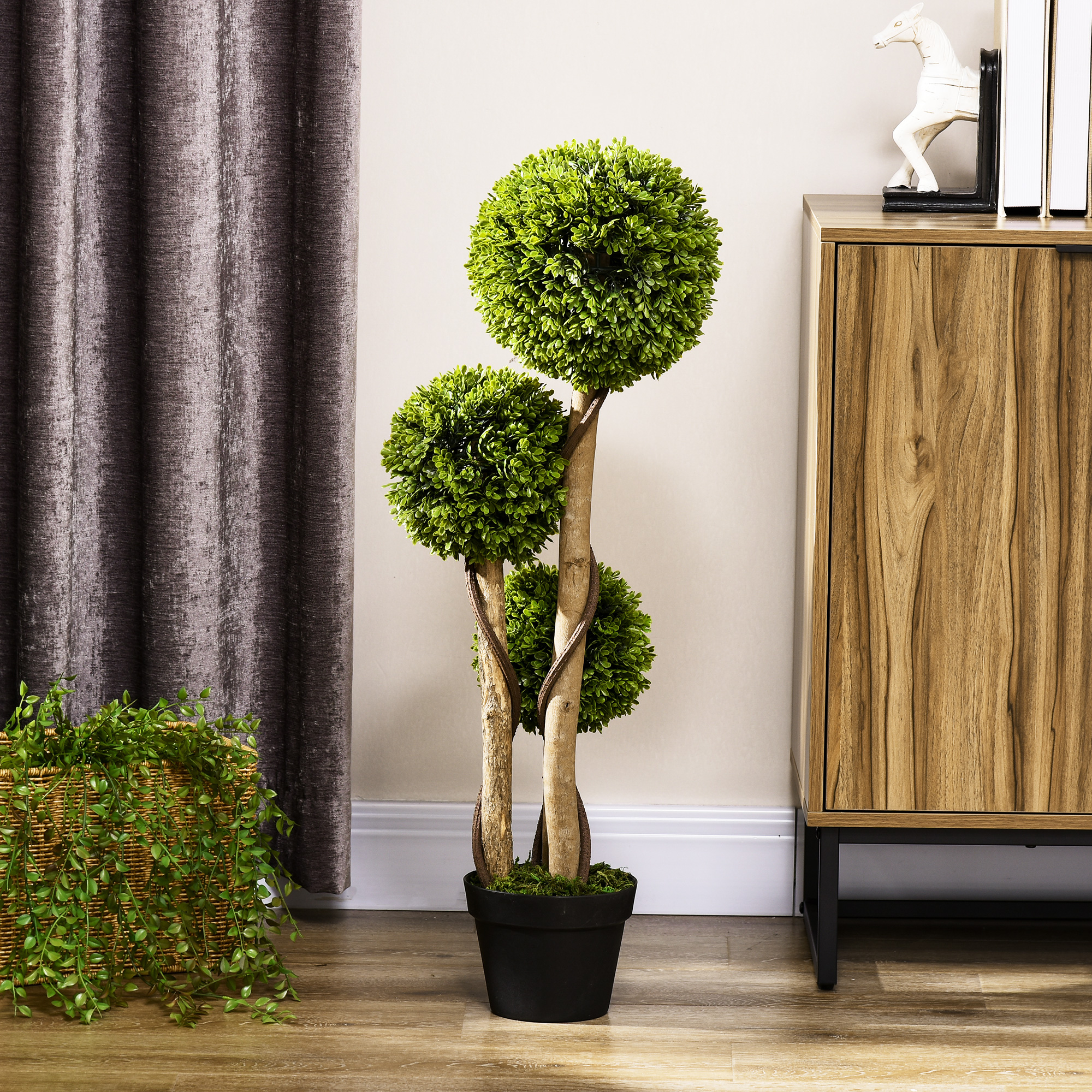 Planta Artificiala Buxus Sferic - Ghiveci Decor Interior & Exterior [7]