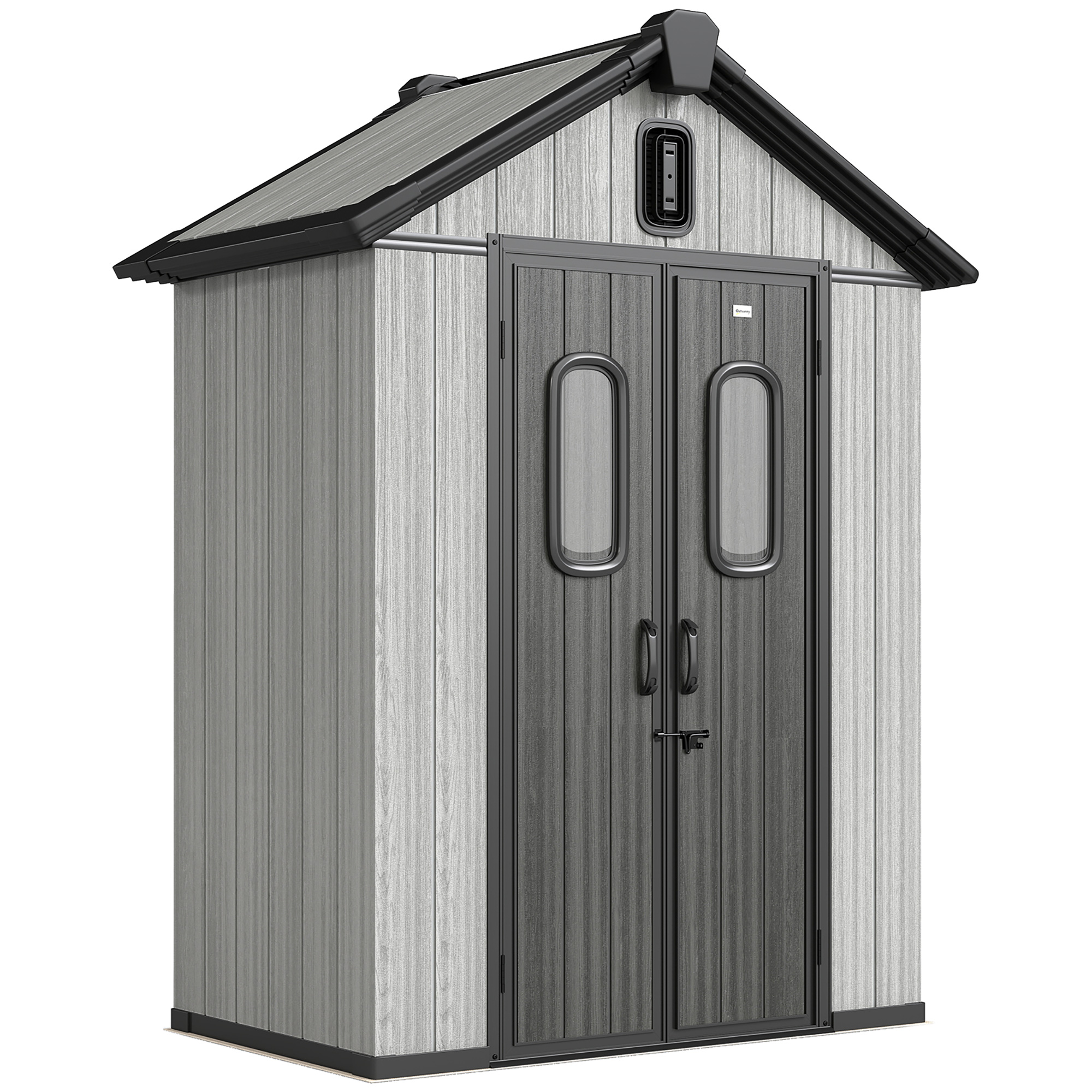 Gradina & balcon -  sura Gradina 160L x 98P x 217A cm, Plastic, Usi duble incuiabile, Gri