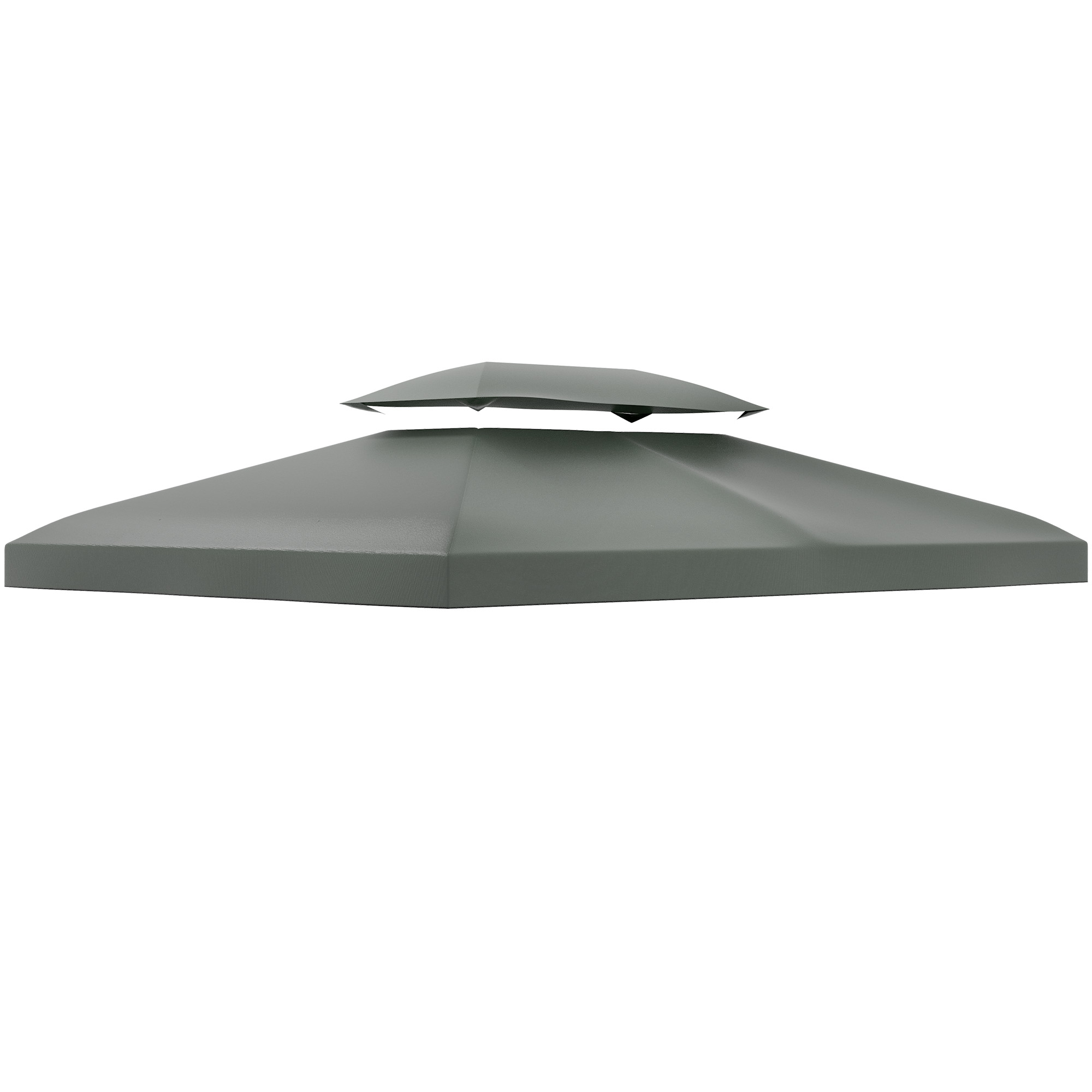 Gradina & balcon -  Prelata pentru Foisor 4x3 m cu 2 Niveluri, gri