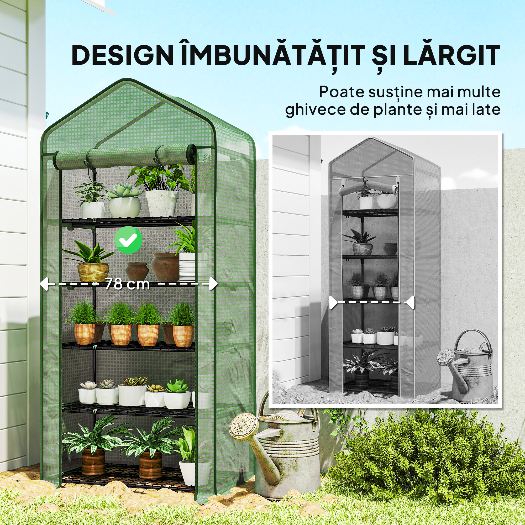  Minisera 5 Nivele - Portabila cu Husa Ranforsata & Usa Rulabila [3]