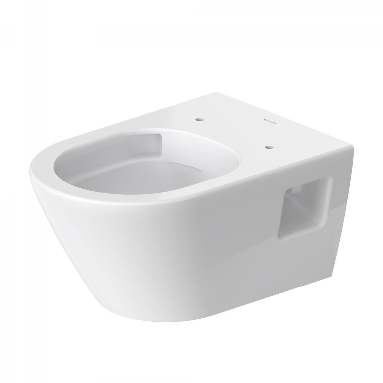 Baie - Vas WC Duravit 2578090000, D-Neo, montaj suspendat, zona montaj interior, tip clatire jet de apa, alb