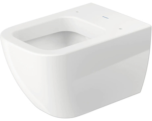 Baie - Vas WC Duravit 2221090000, Happy D.2, montaj suspendat, tip clatire jet de apa, tip evacuare orizontala, alb