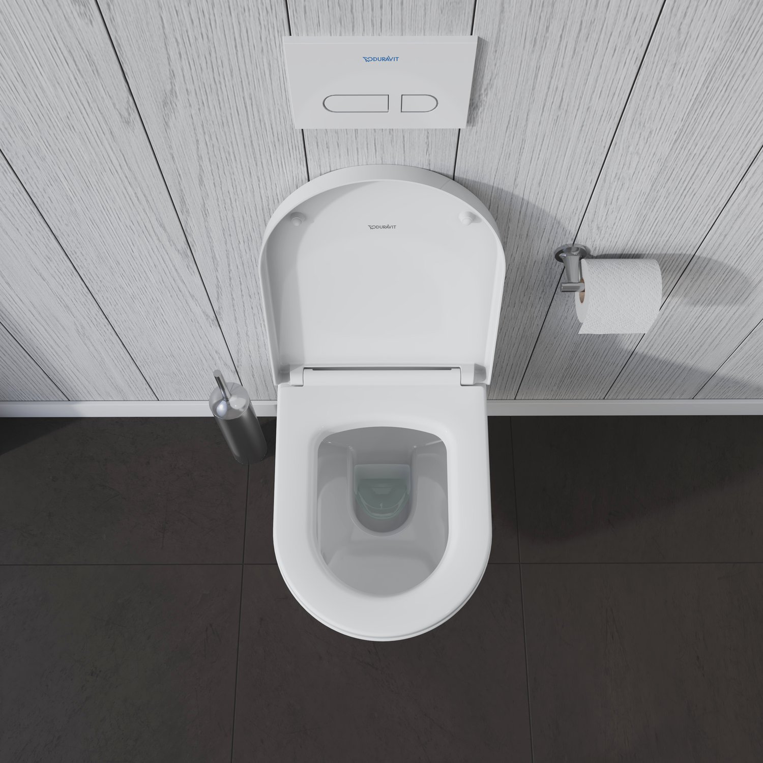 Vas WC Duravit 2528090000, Me by Starck, montaj suspendat, tip clatire jet de apa, tip evacuare orizontala, alb [12]