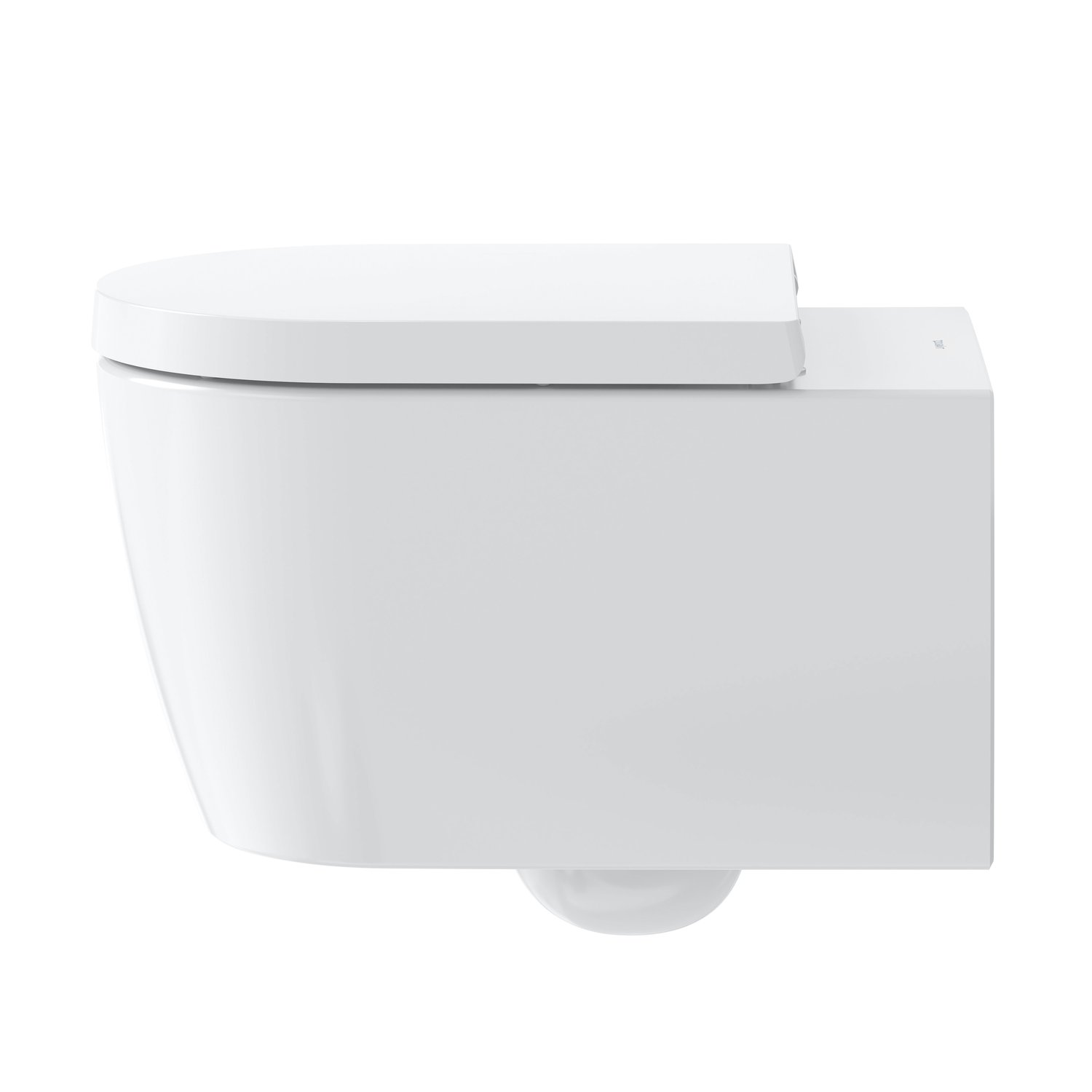 Vas WC Duravit 2528090000, Me by Starck, montaj suspendat, tip clatire jet de apa, tip evacuare orizontala, alb [5]