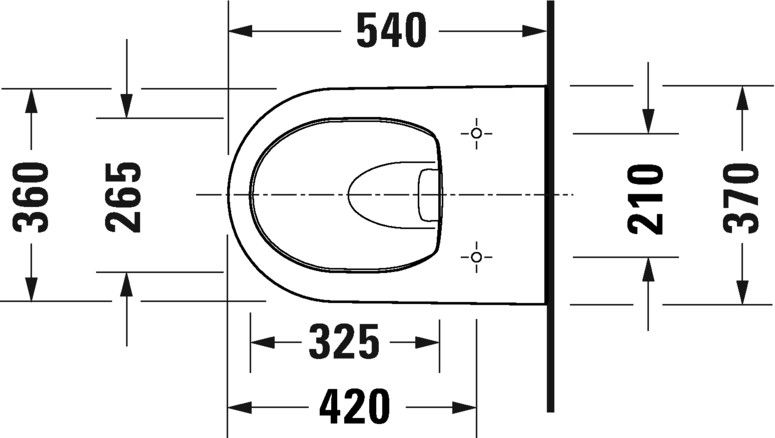 Vas WC Duravit 2586092000, Soleil, montaj suspendat, tip clatire jet de apa, tip evacuare orizontala, alb [2]