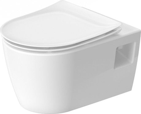 Baie - Vas WC Duravit 2586092000, Soleil, montaj suspendat, tip clatire jet de apa, tip evacuare orizontala, alb