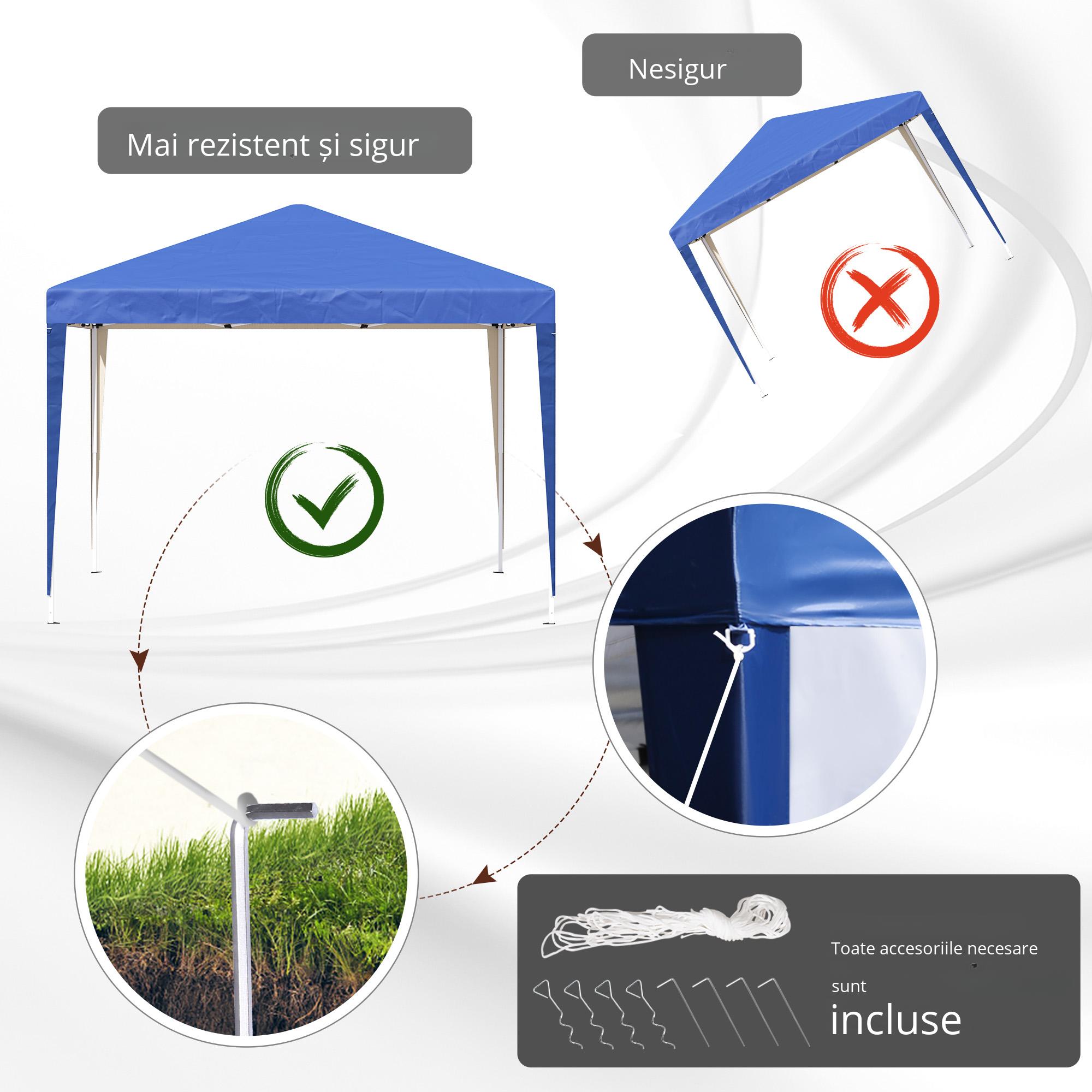  Foisor Pliabil Structura din Otel Acoperire Oxford [3]