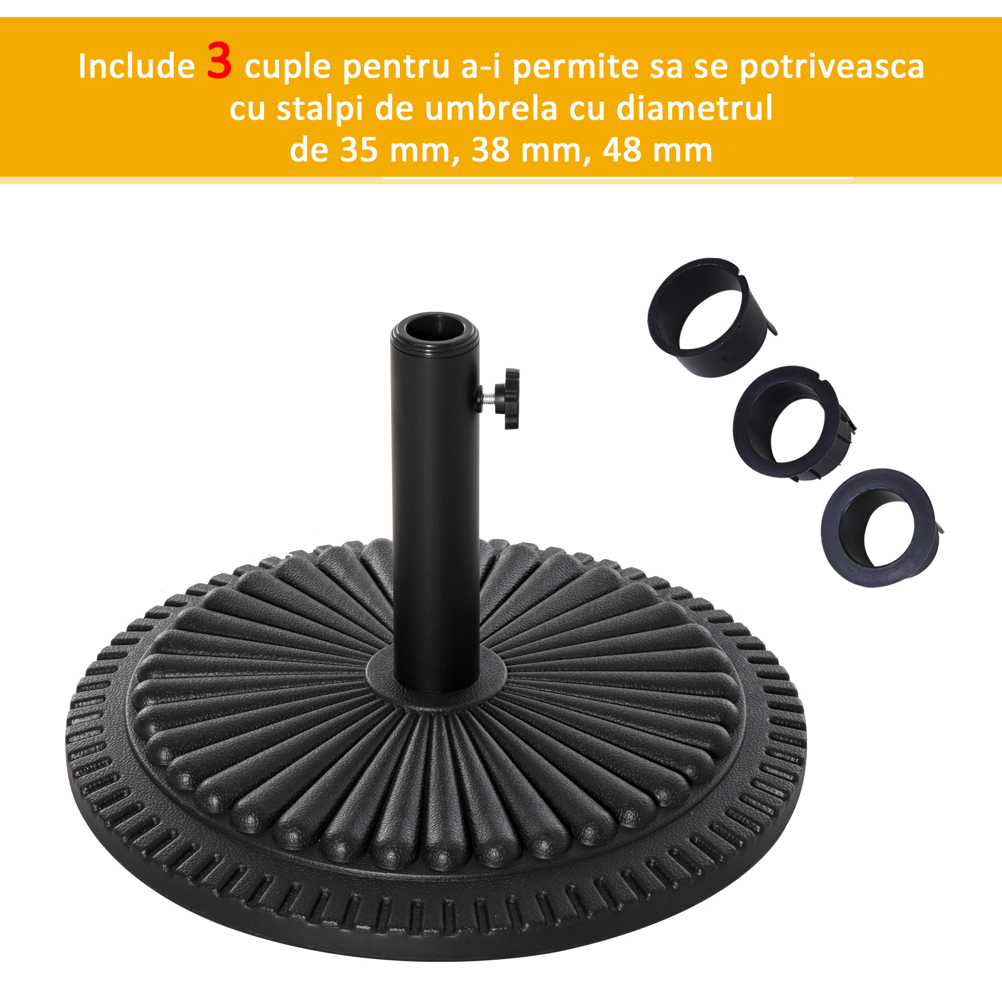  Baza Rotunda Umbrela Gradina 15 kg [5]