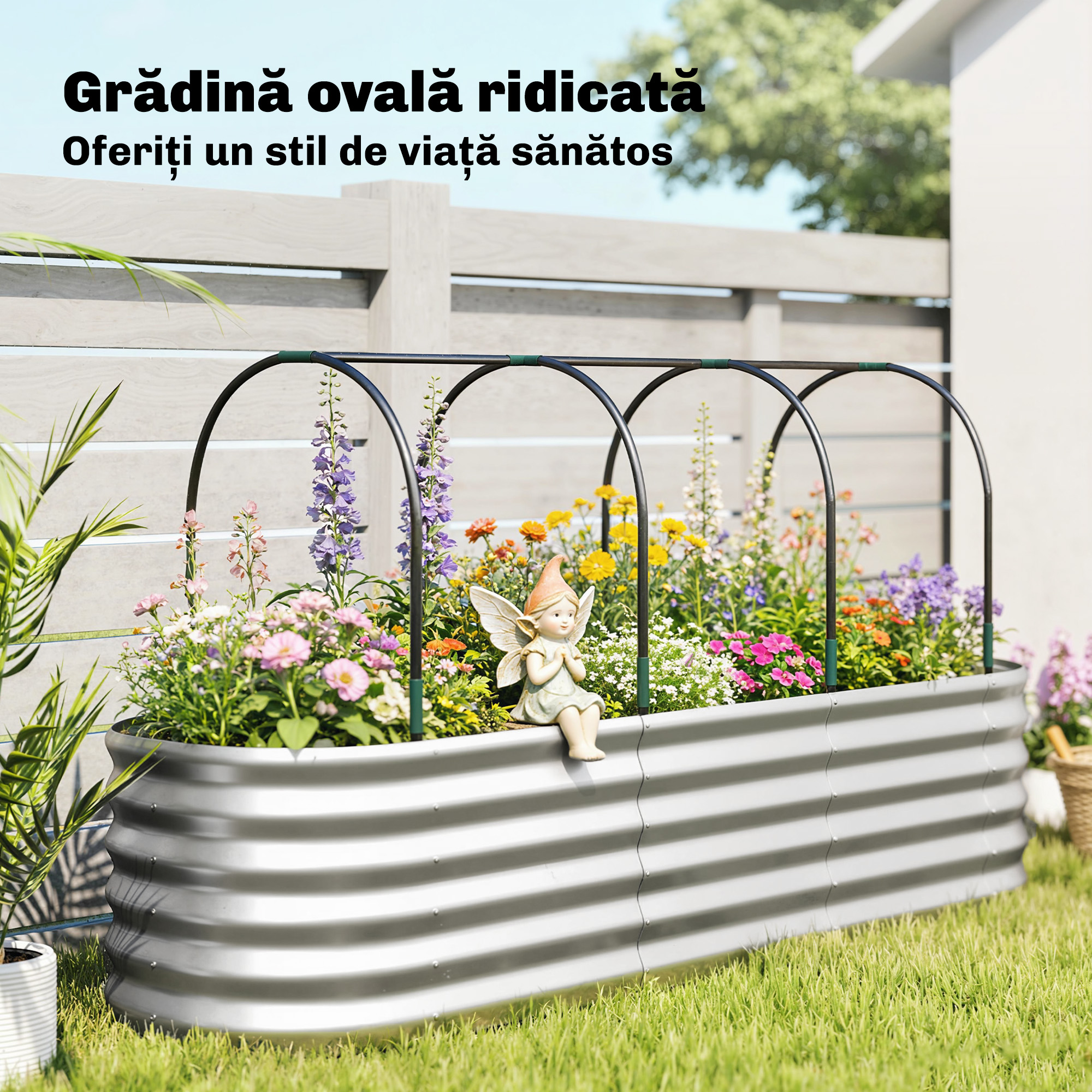  Strat inaltat de Gradina cu Sera si Jardiniera [3]