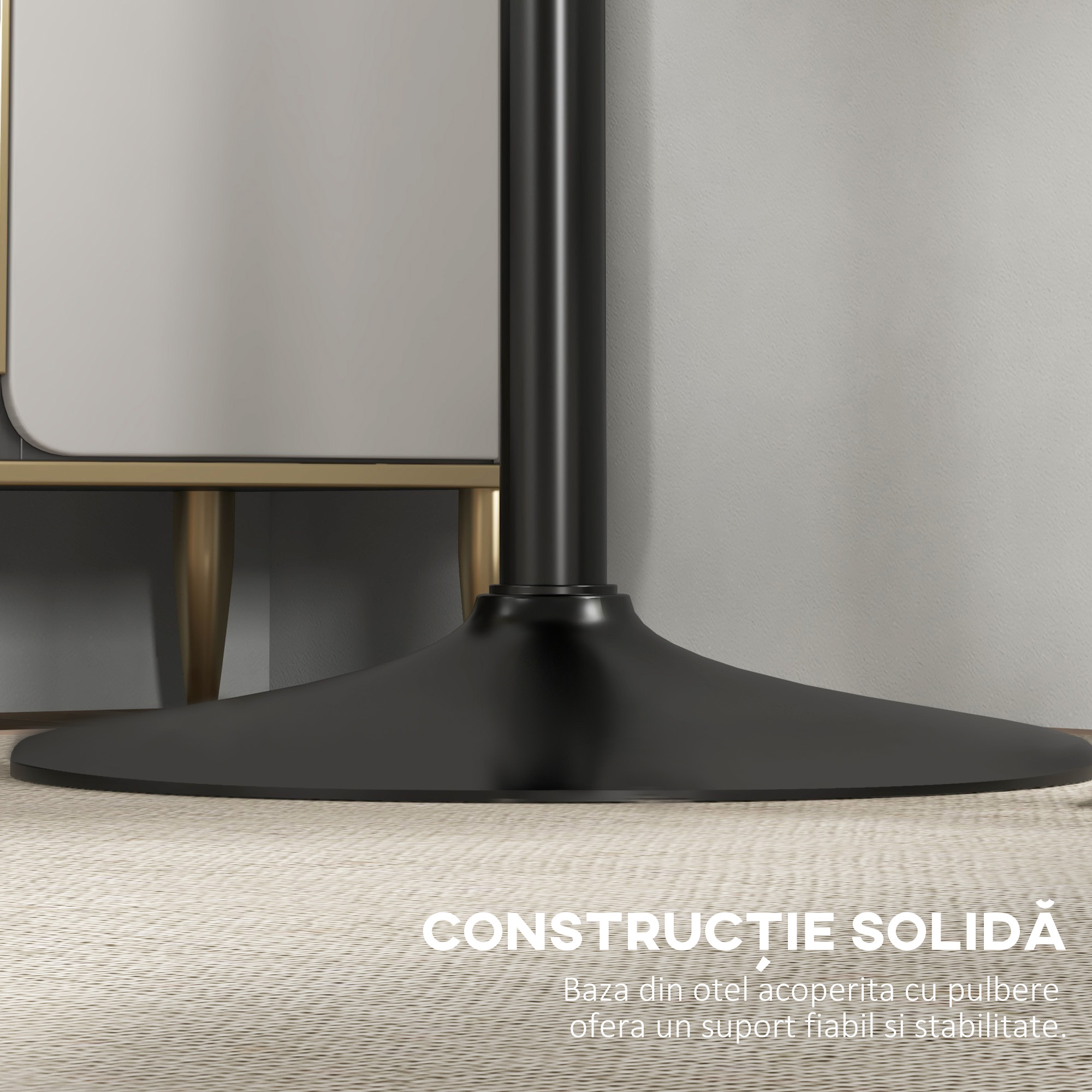  Masa De Bucatarie Moderna Inalta, Cadru De Otel [5]