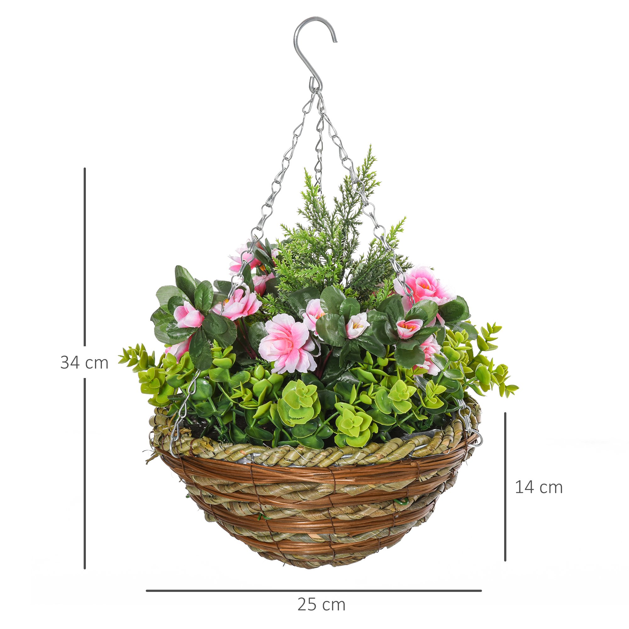  Set 2 Plante Lisianthus - Ghiveci Rachita, Decorative pentru Agatat [2]