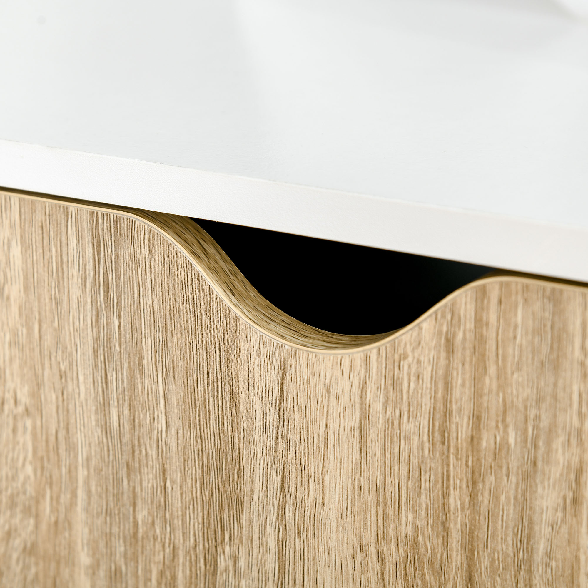  Biblioteca Stil Nordic Rafturi + Dulap [8]