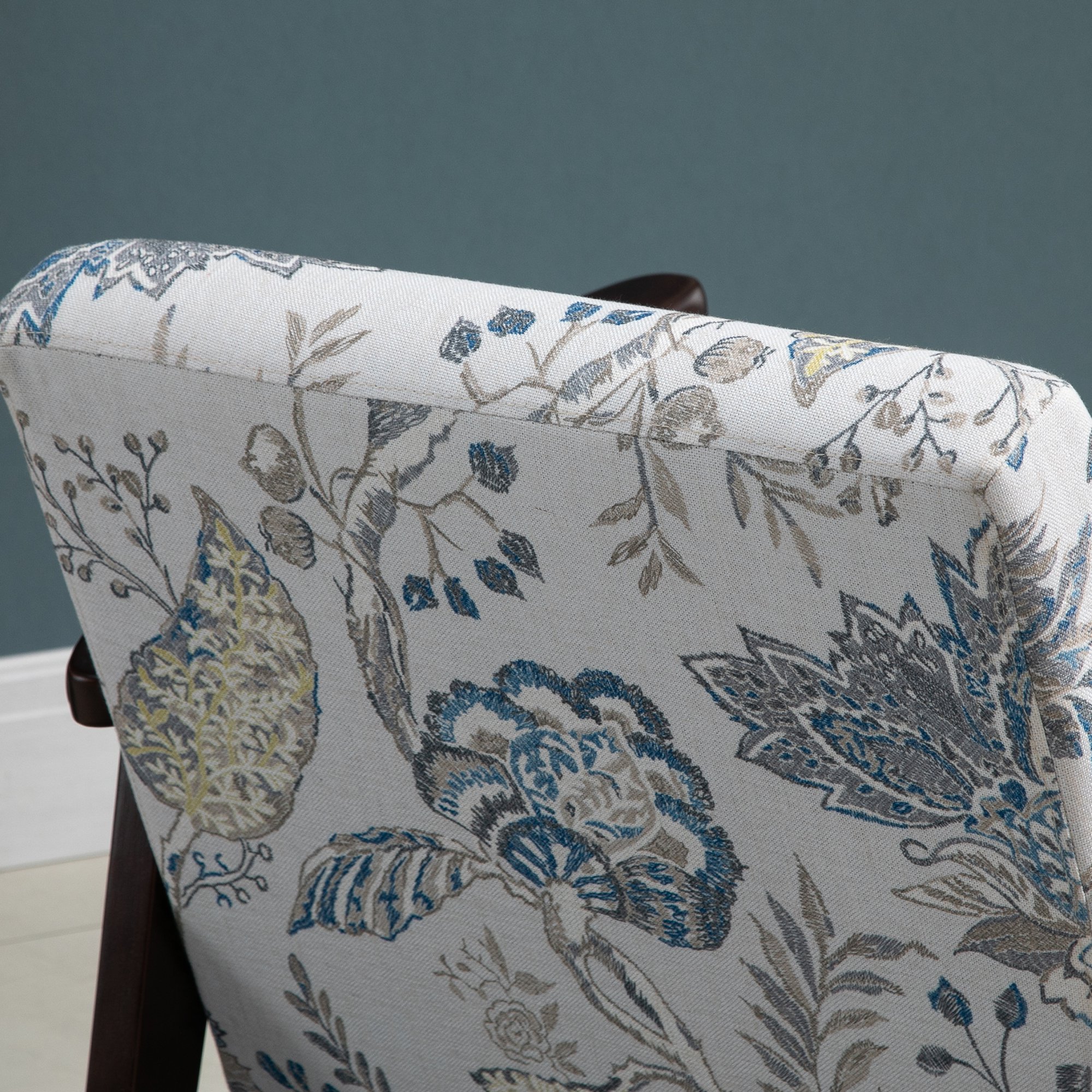  fotoliu captusit, cotiere din lemn, 68,5x78,5x75 cm [6]