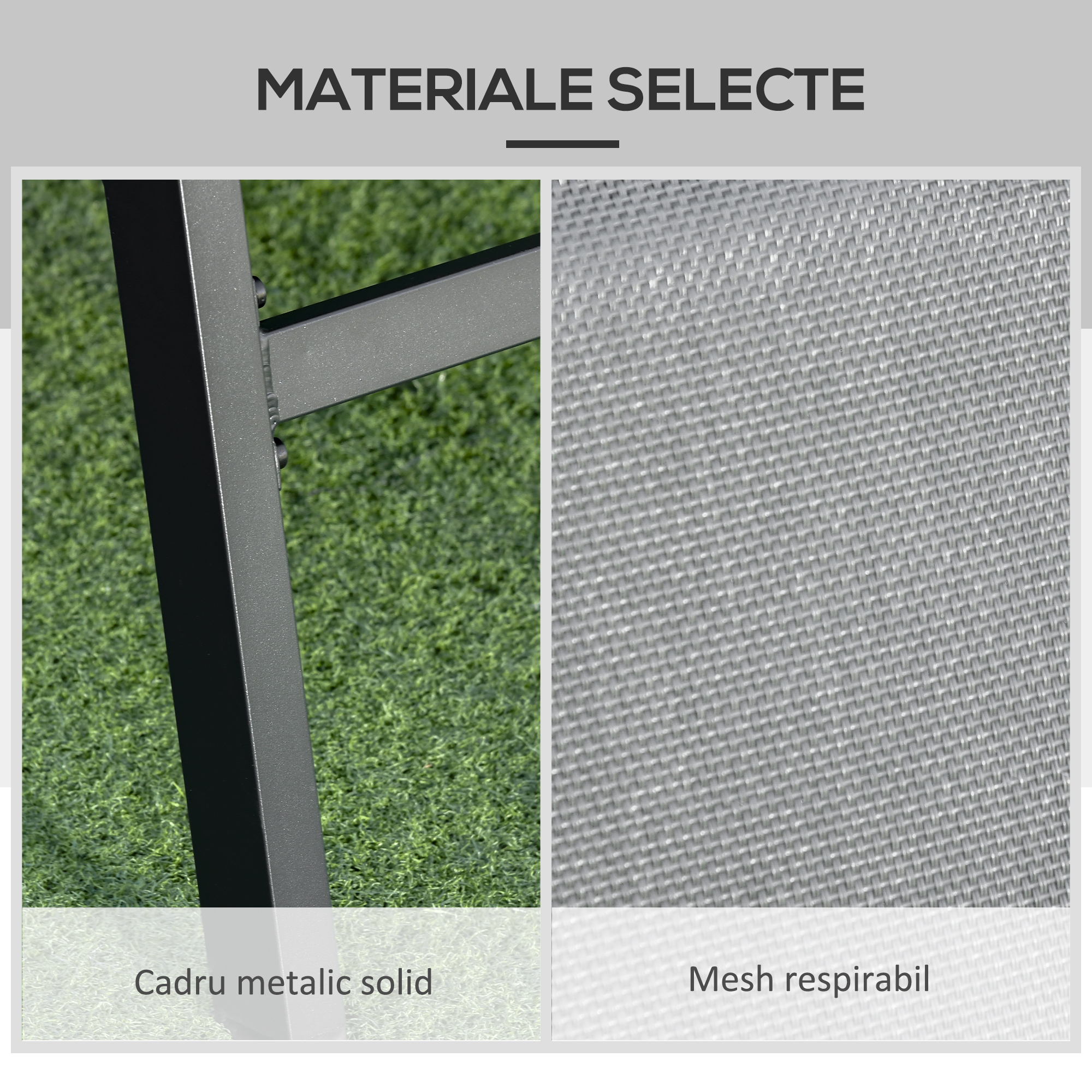  Sezlong de Gradina Reclinabil pe 5 Niveluri, cu Acoperire Captusita [3]