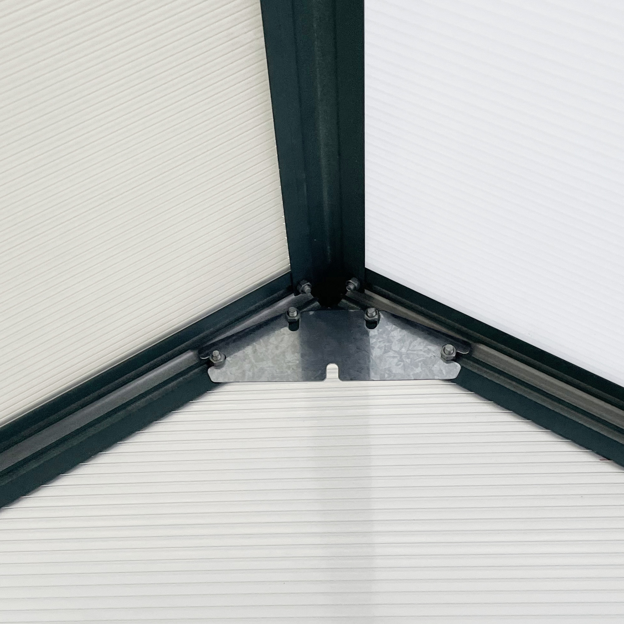  Sera Walk-In Aluminiu & Policarbonat - Ventilatie si Jgheab [7]