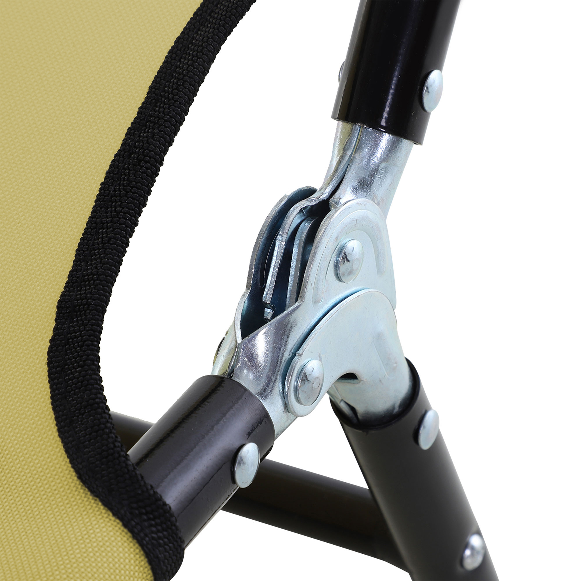  Sezlong pentru Gradina cu Spatar Reglabil in 5 Pozitii, [6]