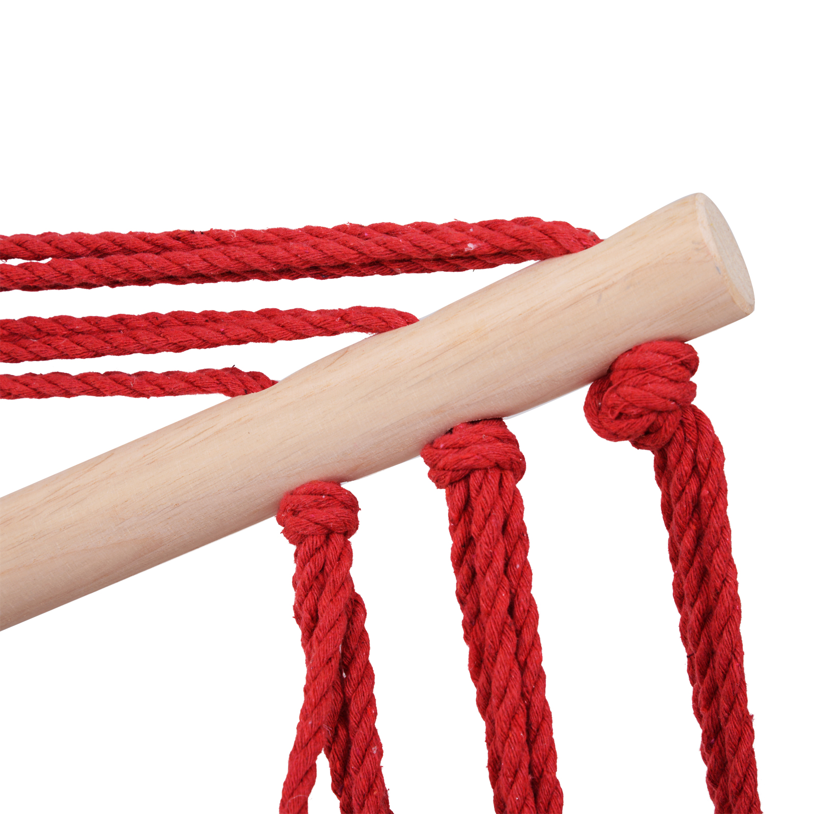  Hamac Scaun Suspendat din Bumbac si Poliester, Colorat, 100x60x100cm [7]