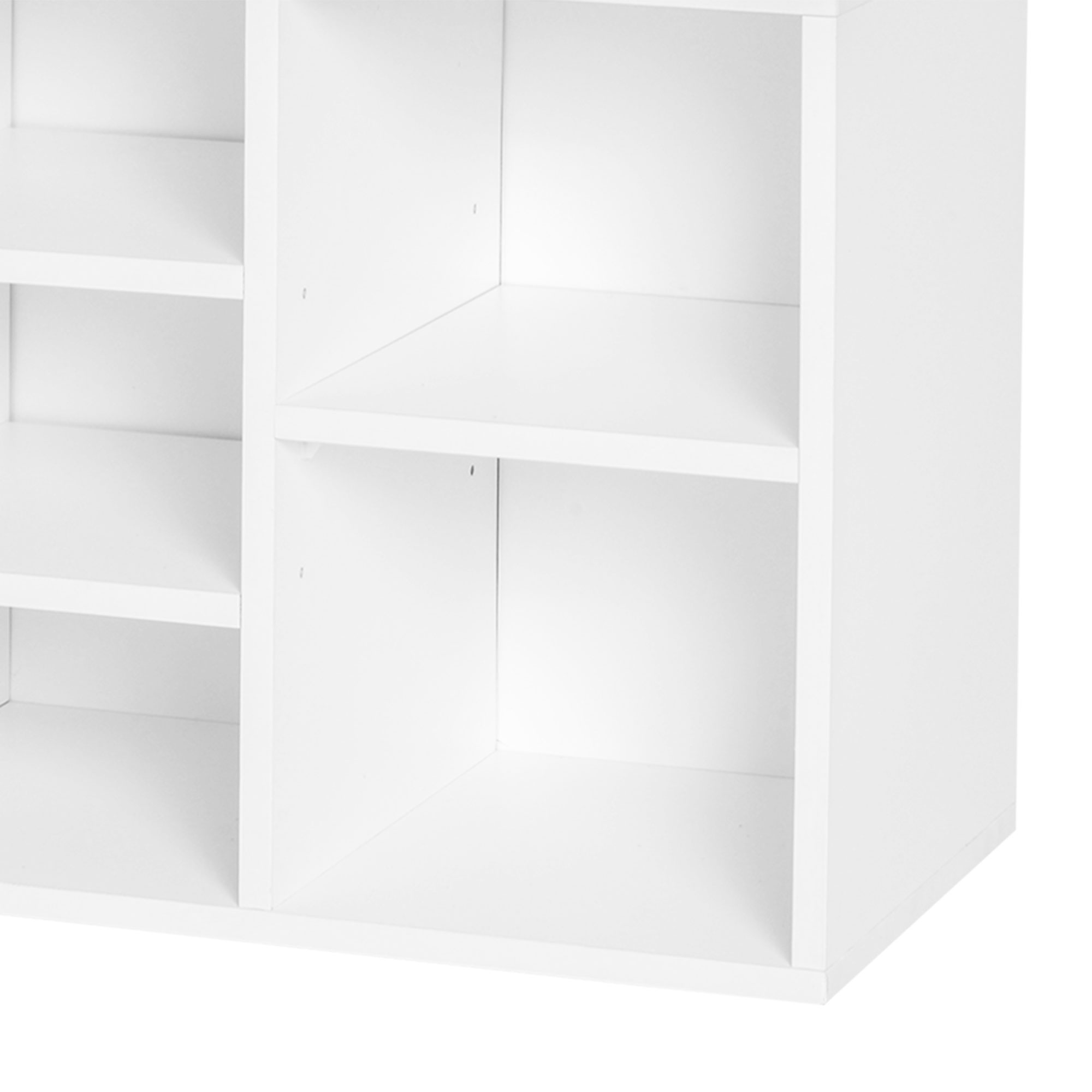  Bancuta Pantofi - 104×30×48 cm, Alb/Gri cu Rafturi Reglabile [7]