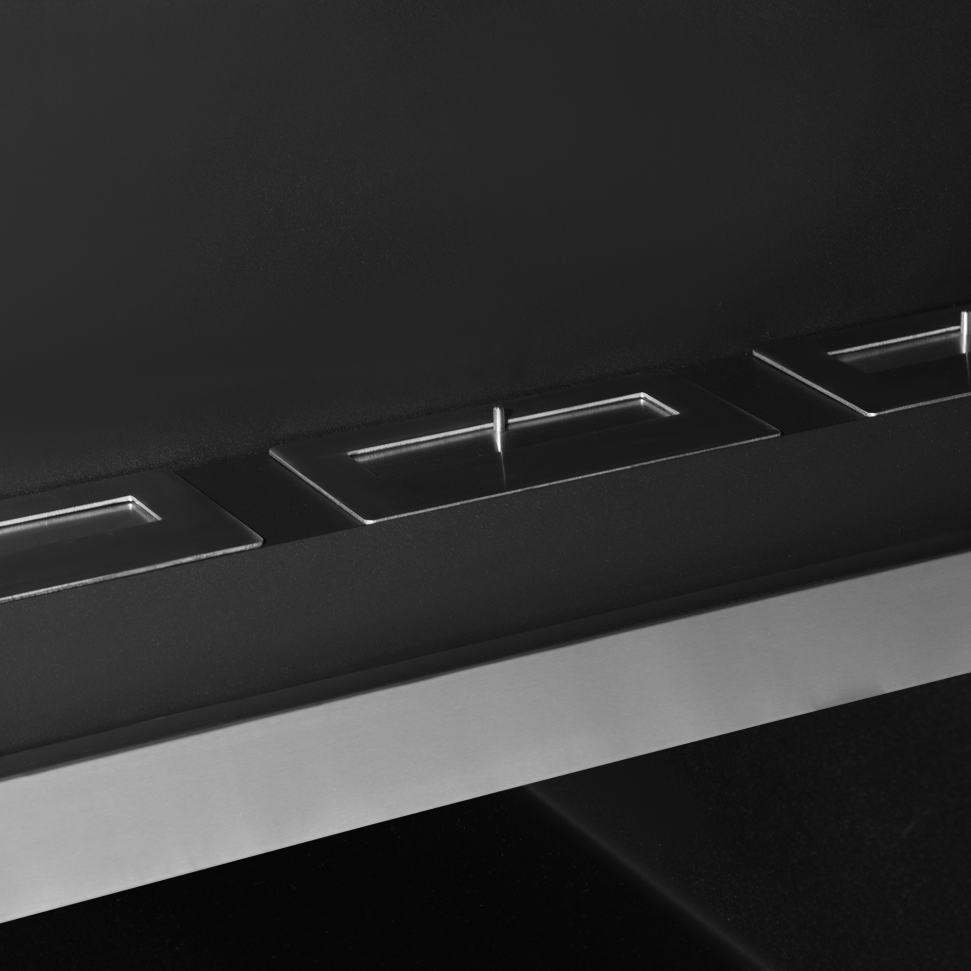  semineu cu Bioetanol pentru Perete cu 3 Arzatoare din Inox 1.5LT 110 x 63 x 16cm [7]