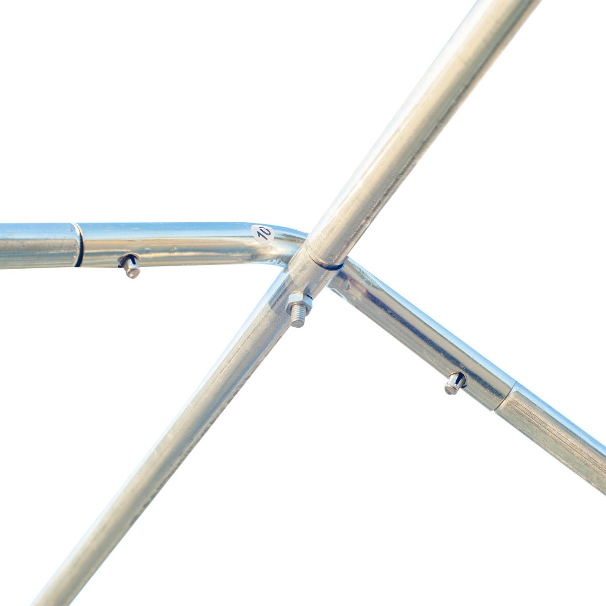  Sera de Gradina Tunel cu Usa Rulanta, 6 Ferestre si Acoperis invelit PE pentru Plante, 3,5x3x2 m, Verde [8]