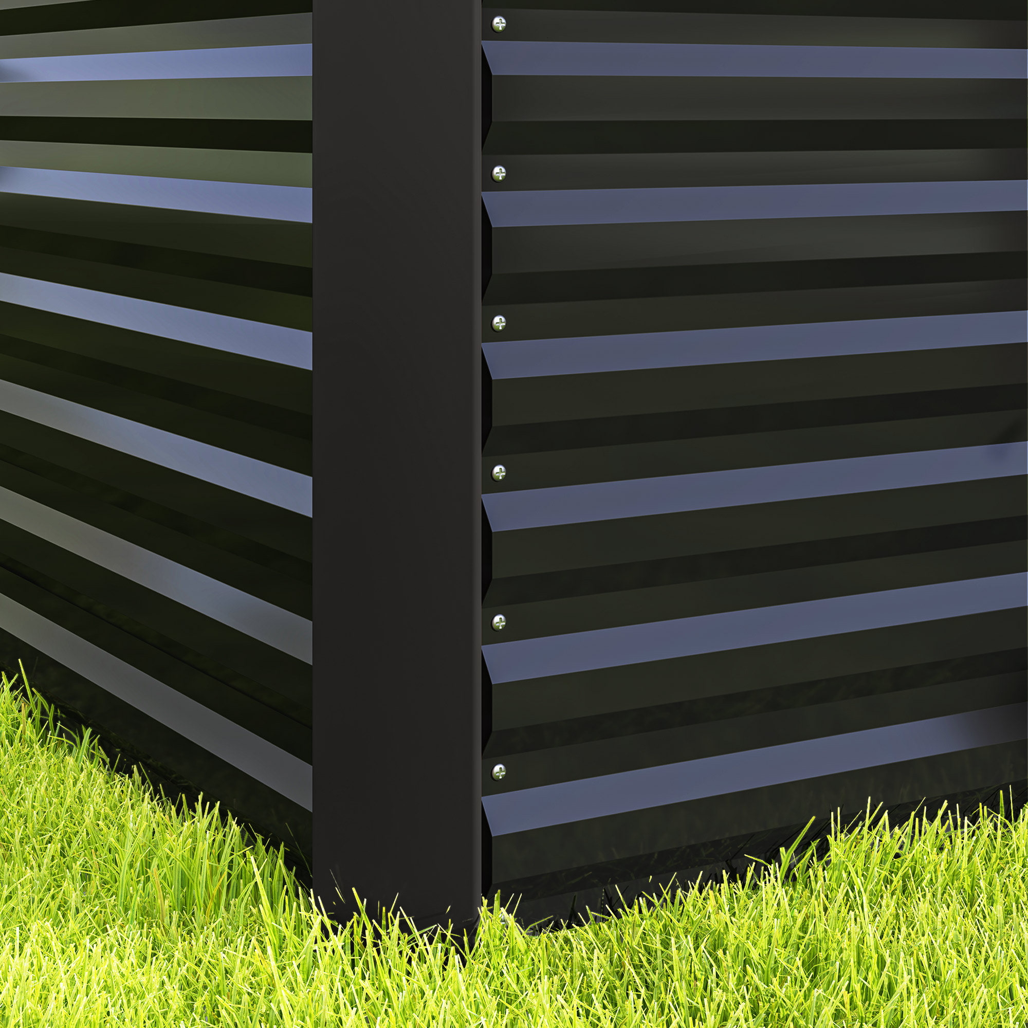  Set 2 Jardiniere Gradina inaltate 120×60×60 cm - Otel Galvanizat [7]