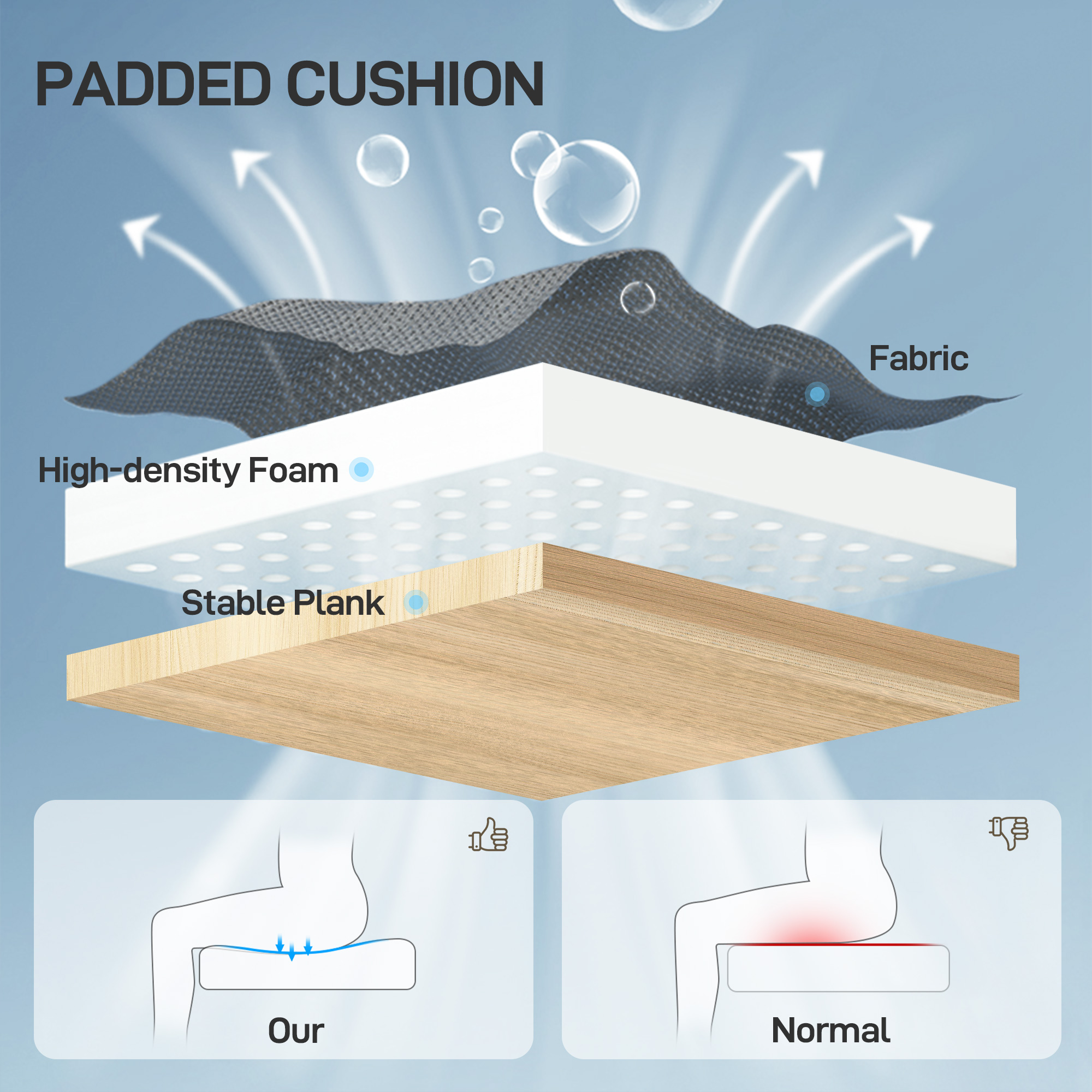  Scaun de Birou Ergonomic si Respirabil cu Suport Lombar Dinamic 4D, 64.5x62.5x112-122 cm, Multicolor [6]