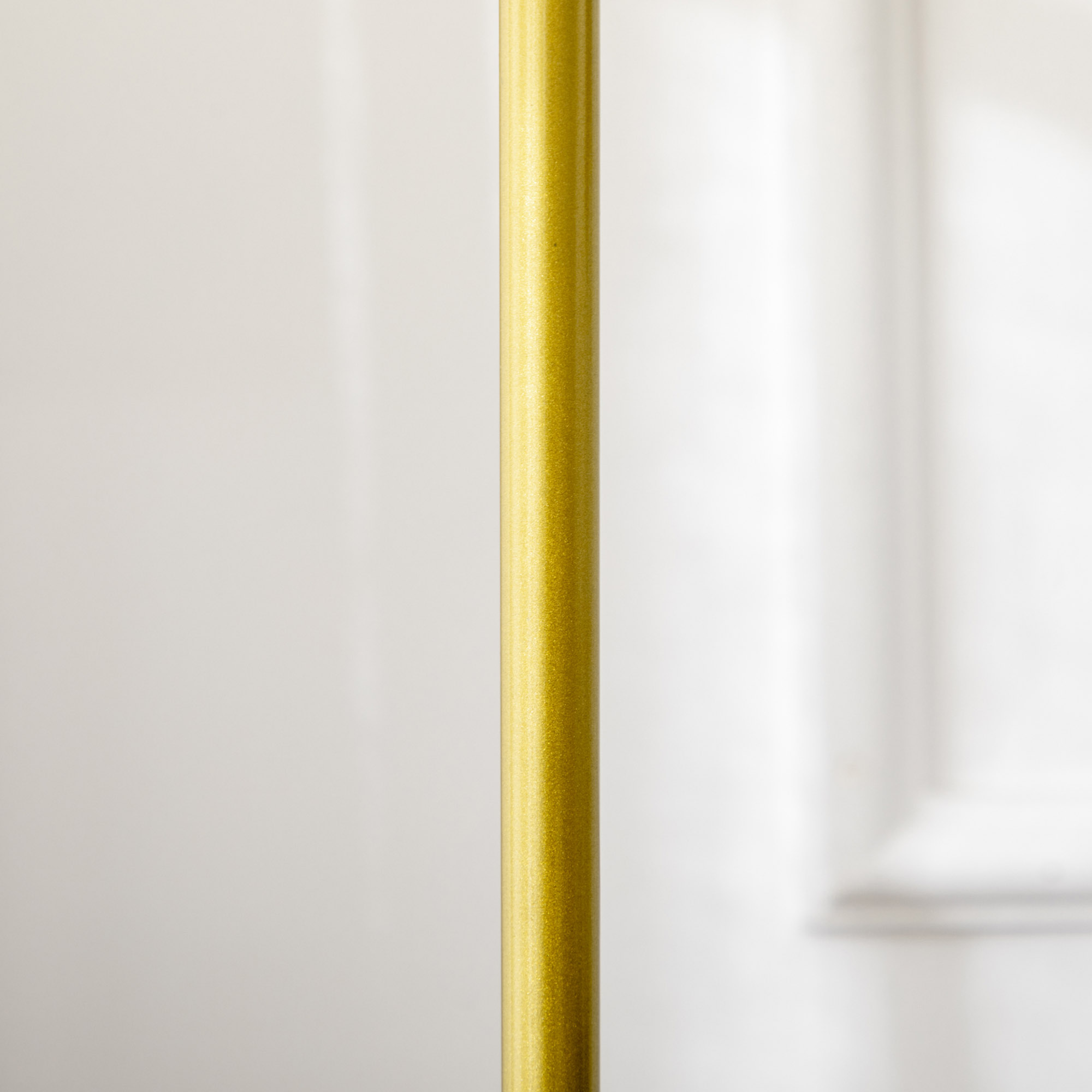  Suport de haina pentru intrare, dormitor si sufragerie din metal si marmura, 35x25x152 cm, auriu si alb [8]