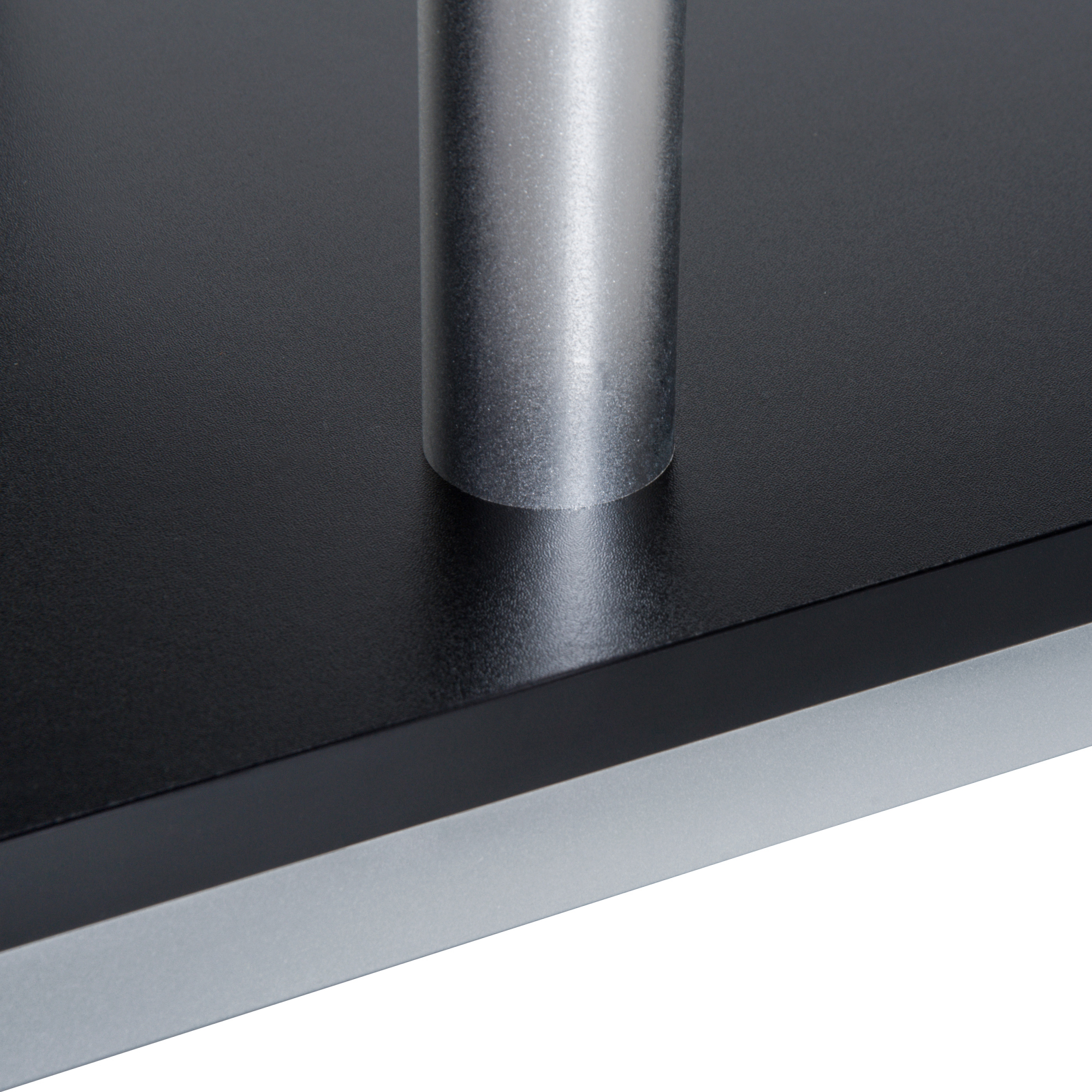  Mobilier TV din Lemn, Negru, 114x40x40.5cm [7]