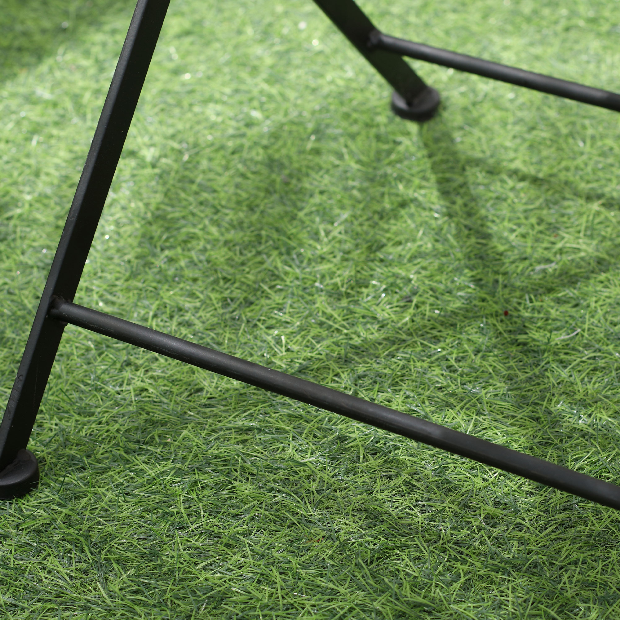 Set de Gradina 3 Piese  cu Mozaic, din Metal, Albastru [8]