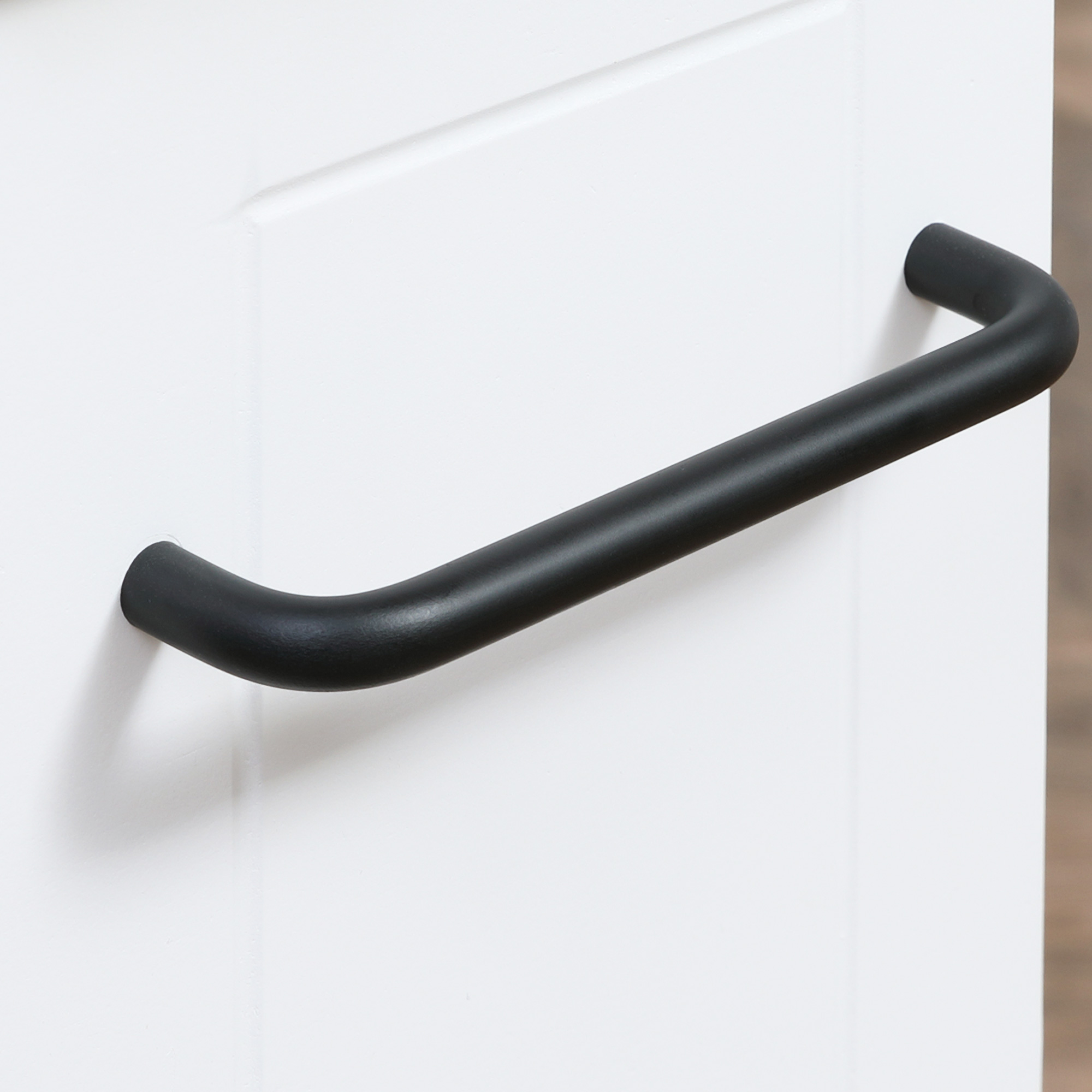  Carucior multifunctional pentru economisirea spatiului pentru baie si bucatarie, carucior din lemn MDF cu roti pivotante si maner, 42,5x20,3x66,7cm, alb [7]