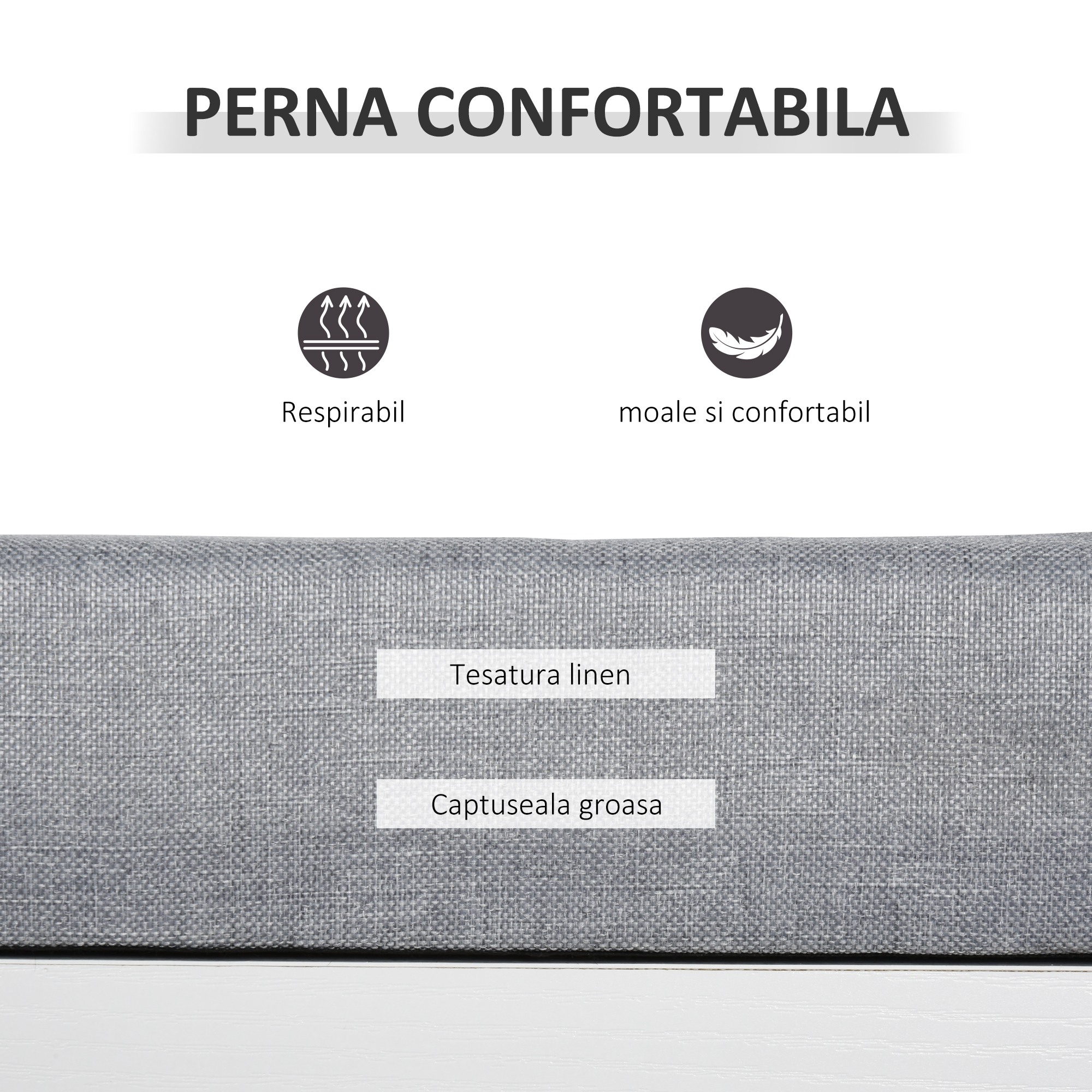 Banca Pantofar Alb - Lemn cu Perna, Sertar & 3 Compartimente [4]