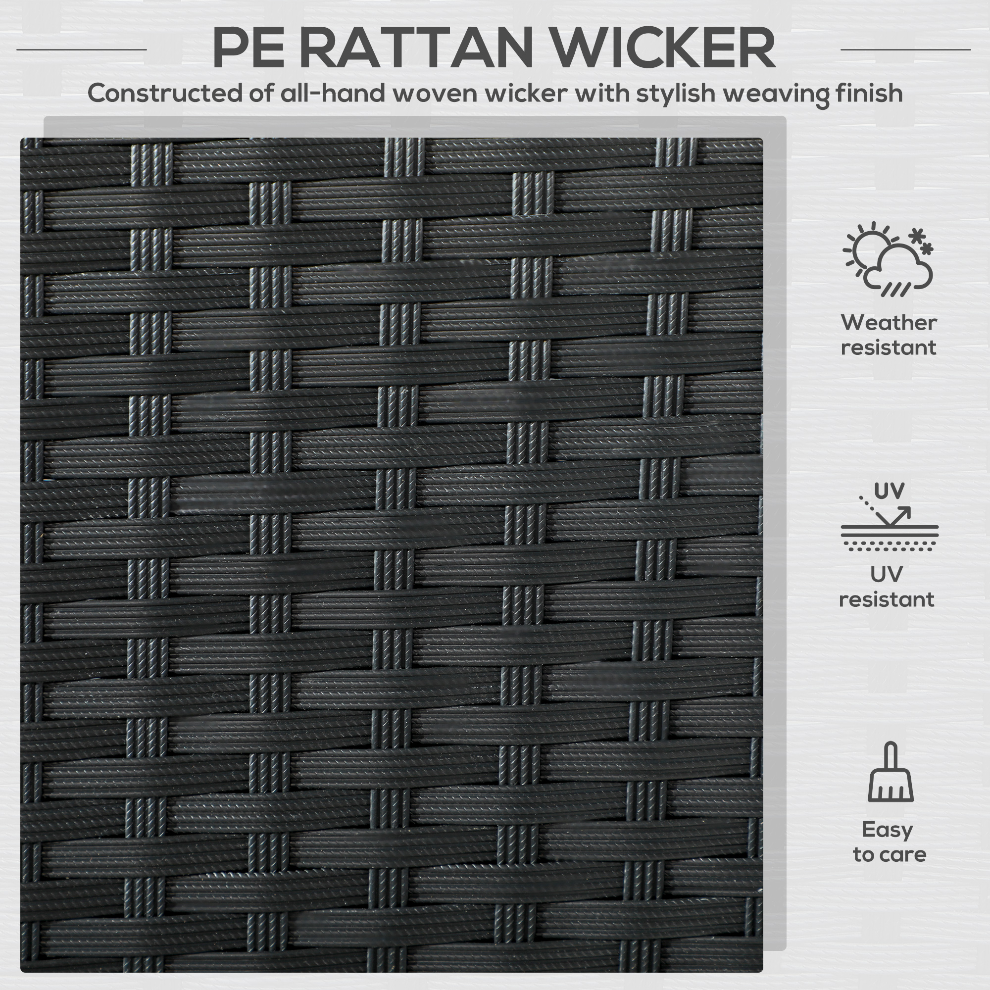 Canapea de exterior  cu 2 locuri cu perne captusite [4]