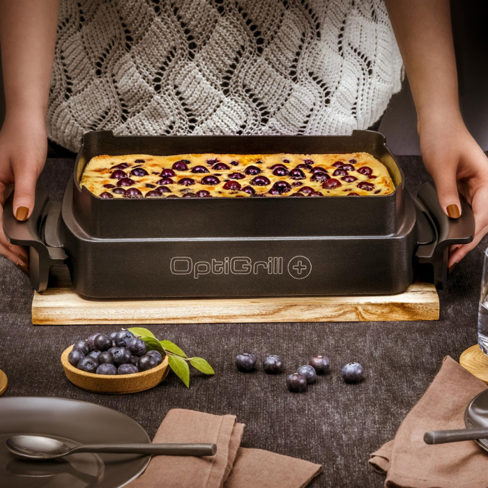 Accesoriu Snacking & Baking Tefal XA725870 pentru OptiGrill+ si Elite, 1.6 L, pentru 2-4 portii, suprafata antiaderenta, aluminiu, seriile GC71 [6]