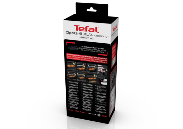 Accesoriu Snacking & Baking Tefal XA727810 pentru OptiGrill+ XL / Elite XL, 2 L, 3-5 portii, suprafata antiaderenta, aluminiu, seriile GC72xxxx  [3]