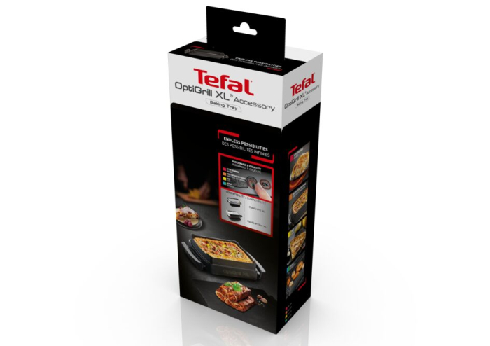 Accesoriu Snacking & Baking Tefal XA727810 pentru OptiGrill+ XL / Elite XL, 2 L, 3-5 portii, suprafata antiaderenta, aluminiu, seriile GC72xxxx  [8]