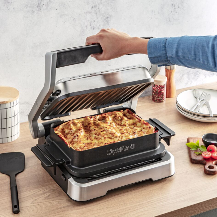Accesoriu tava pentru coacere Tefal Snacking & Baking XA732810, 1.6 L, compatibil cu gratarul electric OptiGrill 4 in 1 si OptiGrill 2 in 1, seri [4]