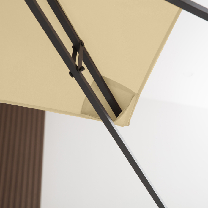  Acoperis de Rezerva pentru Pavilion 4x3 m din Poliester Anti-UV cu Structura in 2 Nivele, Crem [9]