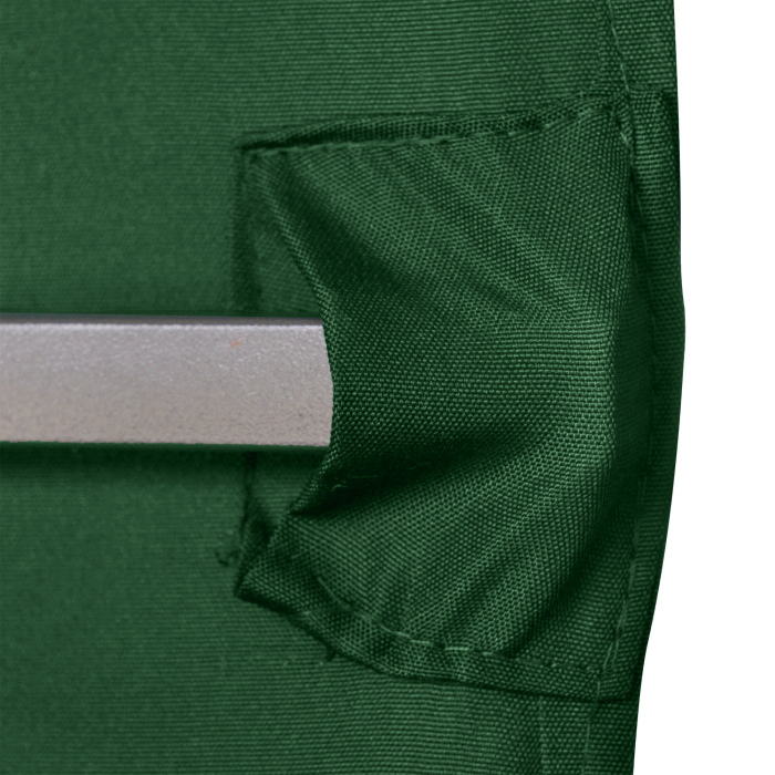  Acoperis de Schimb 3x3m, Prelata de Schimb pentru Foisor de Gradina din Poliester cu  Orificiu de Ventilatie, Verde [8]