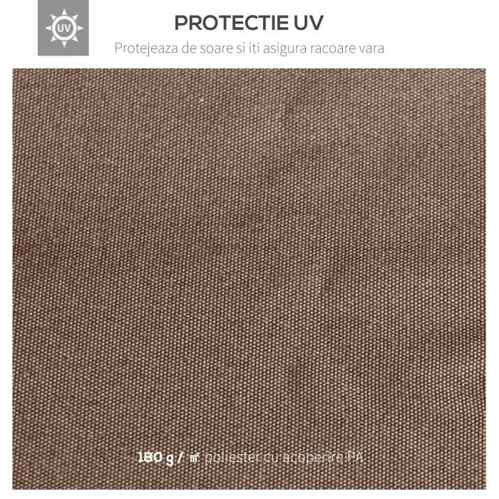  Acoperis de Schimb Copertina de Rezerva pentru Foisor Respirabil 3x3m [4]