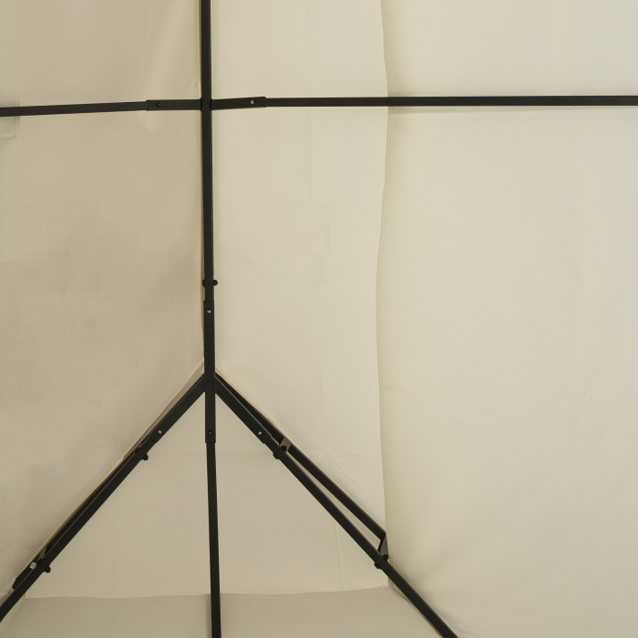  Acoperis de Schimb Impermeabil pentru Gazebo pentru Gradina Dublu Strat 3x4m [8]