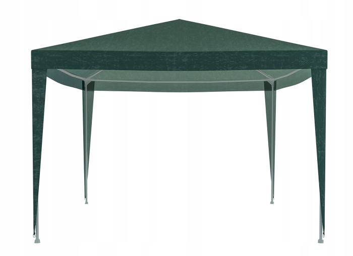 Acoperis inlocuire pavilion 300x300 cm, PE 100g/m2 impermeabil, prindere velcro, verde [4]