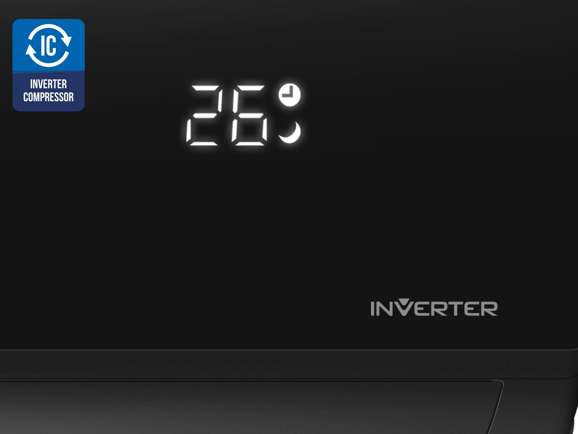 Aer conditionat Daewoo DAC-09CHSDB-NK, 9000 Btu, 2600 W, 2610 W, 6.5 kg, 22 kg, 1 unitati interioare, negru [5]