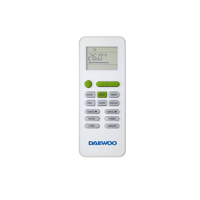 Aer conditionat Daewoo DAC-09CHSDB-NK, 9000 Btu, 2600 W, 2610 W, 6.5 kg, 22 kg, 1 unitati interioare, negru [12]